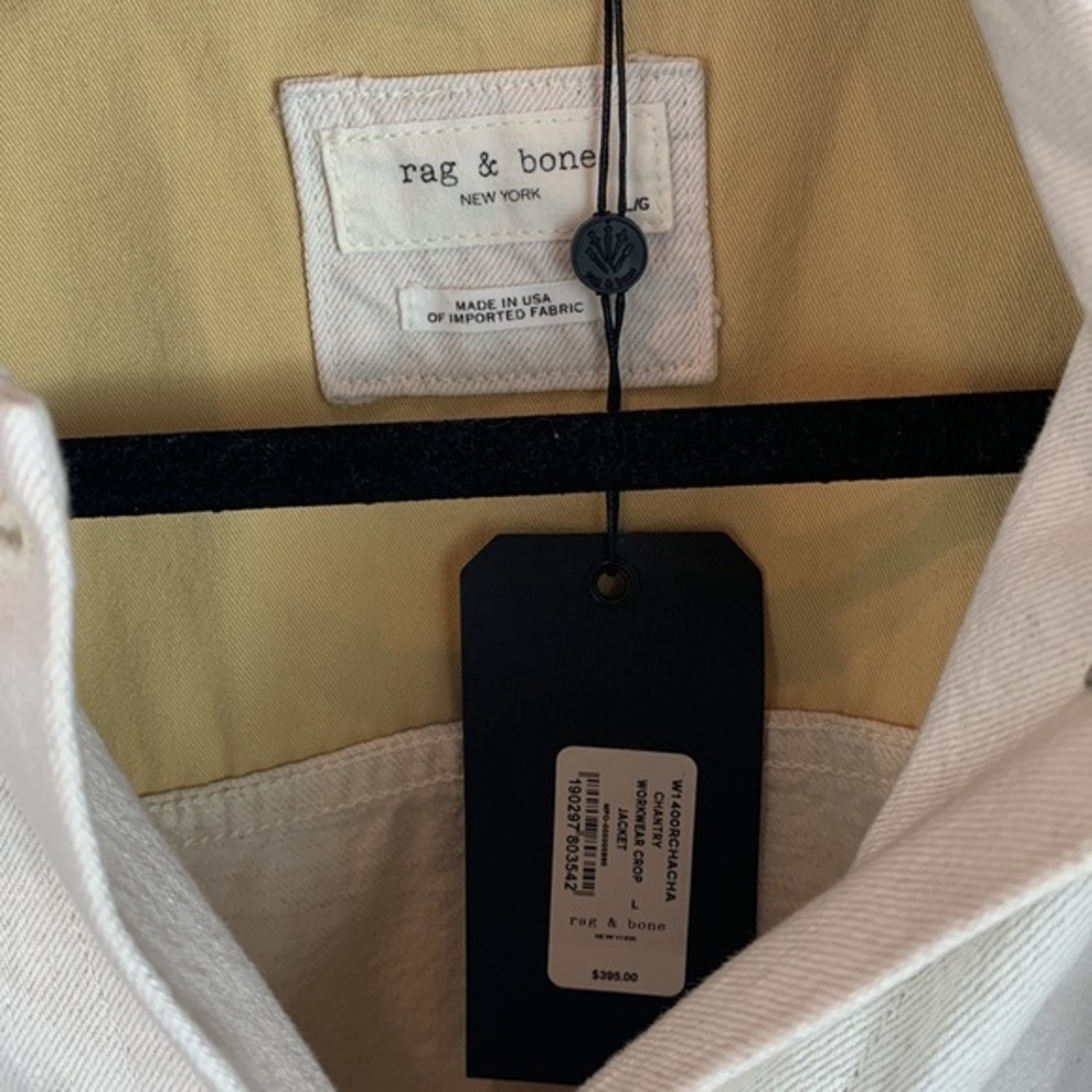Rag & Bone Chantry Workwear Crop Button Jacket NWT - Picture 9 of 9